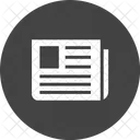 Notizie Carta Media Icon