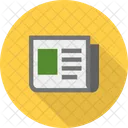 Notizie Media Carta Icon