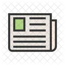 Notizie Carta Media Icon