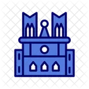 Notre Dame Dame Tower Icon