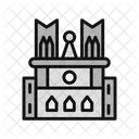 Dame Tower Building Icon