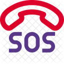 SOS Ruf Notruf Telefon Symbol