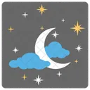 Luna Notte Islamica Icon