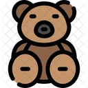 Peluche Ours Jouet Icône