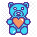 Teddy Ours Cadeau Icon