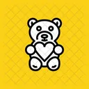 Teddy Ours Cadeau Icon