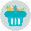 Nourriture Fruits Panier Icon