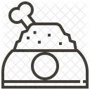 Alimentation Chien Soins Icône