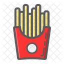 Alimentation Francais Frites Icon