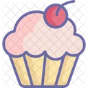 Nourriture De Boulangerie Cupcake Dessert Icon