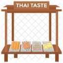 Cuisine Thailandaise Food Nourriture De Rue Icône