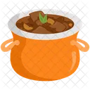Illustration De La Viande De Semur Un Plat Indonesien De L Aid El Fitr Icône