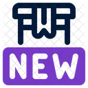 Nouveau Frais Debut Icône