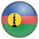 Nouvelle Caledonie Drapeau Icône