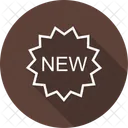 Nouveau Autocollant Badge Icon