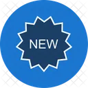 Nouveau Autocollant Badge Icon