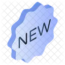 Nouveau Badge Nouvelle Etiquette Nouveau Coupon Icône