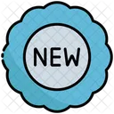 Nouveau Collection Etiquette Icône