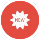 Nouveau Badge Badge Nouveau Icône
