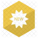 Nouveau Badge Badge Nouveau Icône