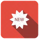 Nouveau Badge Badge Nouveau Icône