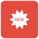 Nouveau Badge Badge Nouveau Icône