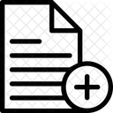 Ajouter Documenter Classer Icône