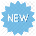 Nouvel Autocollant Nouveau Produit Nouveau Icône