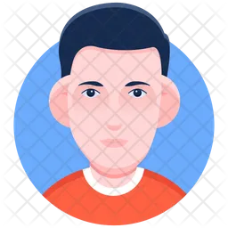 Novak Djokovic Icon - Download in Flat Style