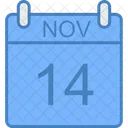 November Day Calendar Icon