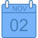 November Day Calendar Icon