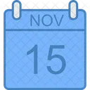 November Day Calendar Icon