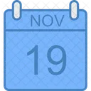 November Day Calendar Icon