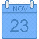 November Day Calendar Icon