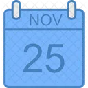 November Day Calendar Icon