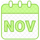 November Winter Month Icon