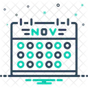 November  Symbol