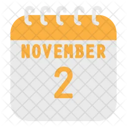 November Calendar  Icon