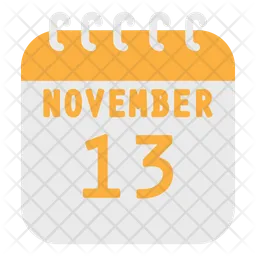 November Calendar  Icon