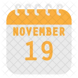 November Calendar  Icon