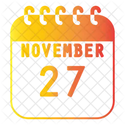 November Calendar  Icon