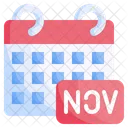 November Date November Date Icon