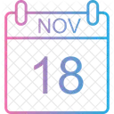 Calendar Date Schedule Icono