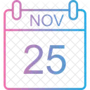 Calendar Date Schedule Icono