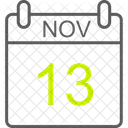 Calendar Date Schedule Icono