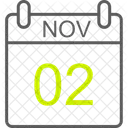 Calendar Date Schedule Icono