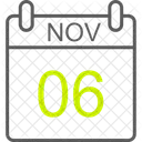 Calendar Date Schedule Icono