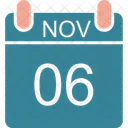 Calendar Date Schedule Icono
