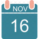 Calendar Date Schedule Icono