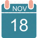 Calendar Date Schedule Icono